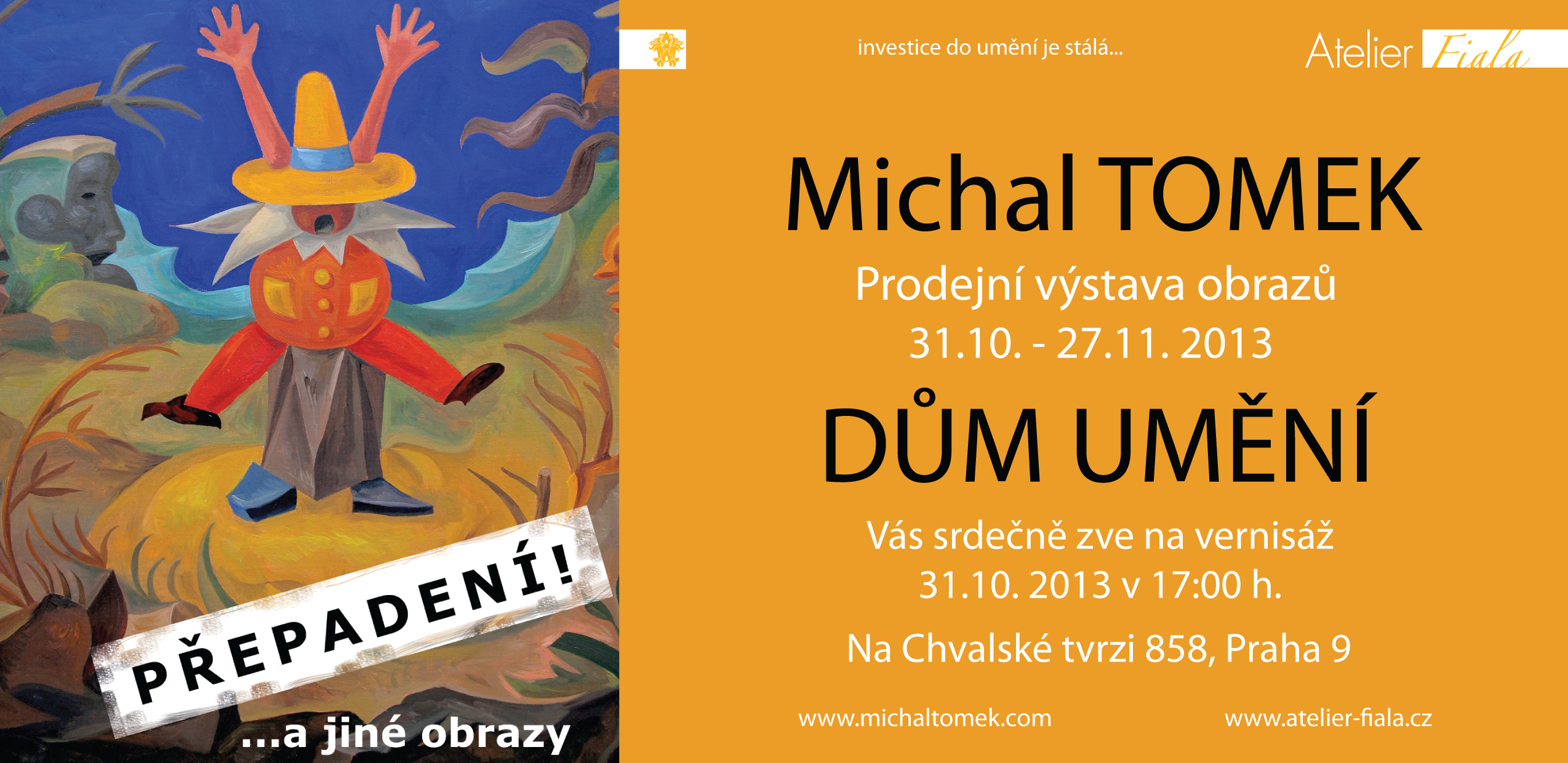 Výstava - Michal Tomek 