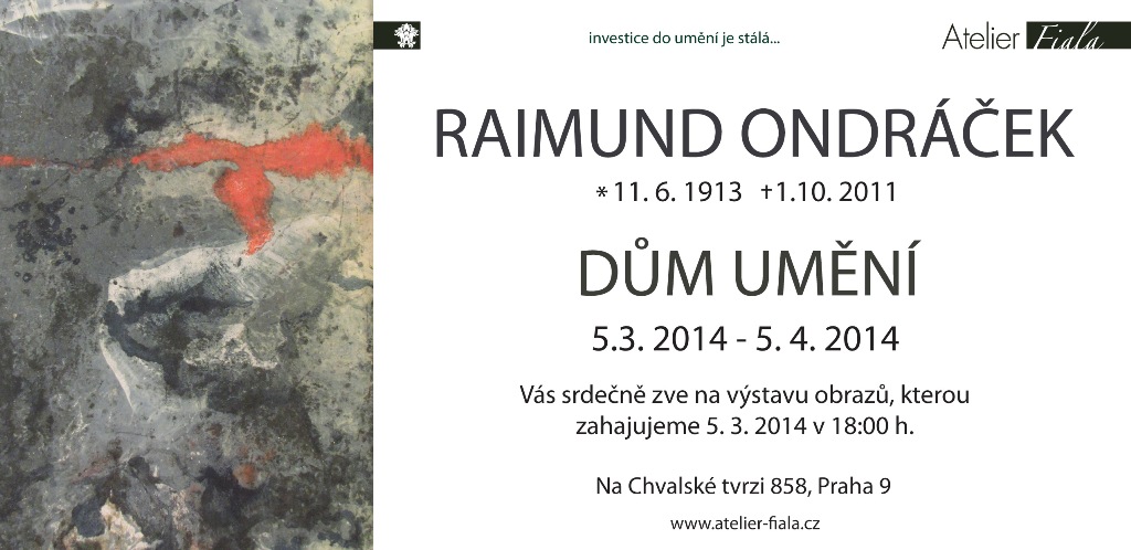 Výstava Raimund Ondráček